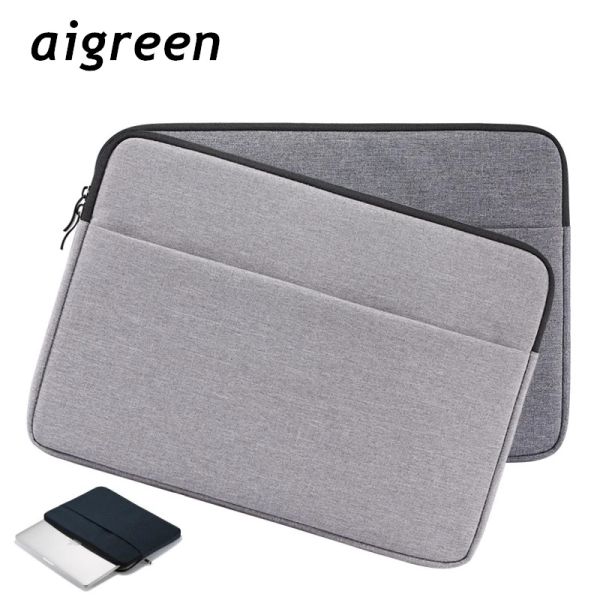 Sac à dos Marque Aigreen Cross Sac pour ordinateur portable 11,12,13,14,15 pouces, étui étanche pour ordinateur portable pour Book Air Pro M1 Compute Pc Drop Ship