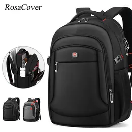 Sac à dos Business Hommes ordinateur portable Sacs scolaires Rucksack Travel étanche à grande capacité pour 15,6 pouces Mochila masculina