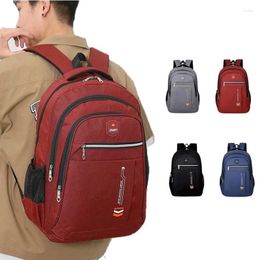 Backpack Business Men's Short Outing Portable Storage Bag College Student Waterdichte reisschooltas voor jongens