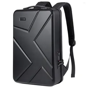 Backpack Business Suitcase Waterdichte harde shell reiswachtwoord Doos Laptop Tablet Computertas USB -oplaad PC -schouderhandtas