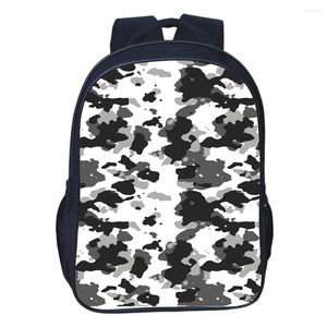 Rugzak camouflage printen mode schooltassen tieners jongens meisjes vintage bookbag kinderen mochila reizen