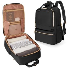 Rugzak handbagage, goedgekeurd door luchtvaartmaatschappijen, grote 15 6-laptop voor dames, waterdicht, zakelijk werk 231024