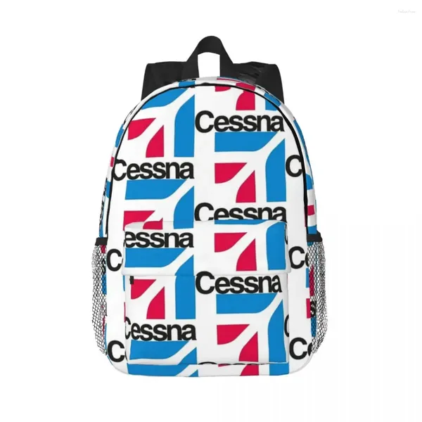 Backpack Cessna Aircraft Aviation Backpacks Boys Girls Bookbag Book Students Sacs School Sacs Travel Rucksack Bag Sac à grande capacité