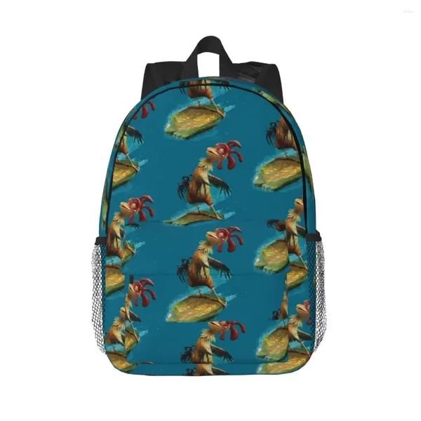 Mochila Chicken Joe Surf, mochila para adolescentes, mochilas escolares de dibujos animados para estudiantes, mochila de viaje, bolso de hombro de gran capacidad