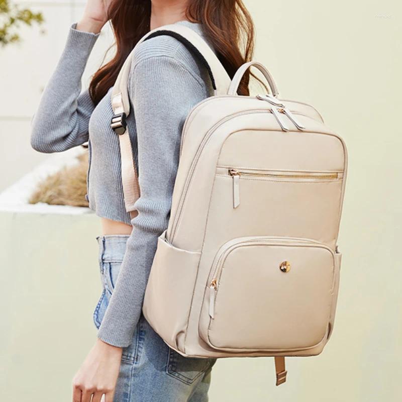 Backpack Chikage Fashion Trend 15-inch Laptop Bag Light Stylish Commuter High Quality Unisex Waterproof Lightweight