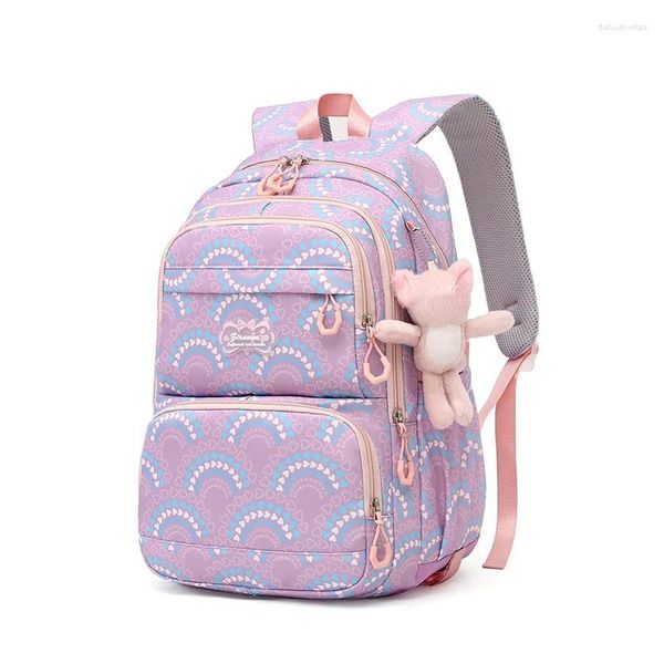 Mochila chikage primaria escuela escolar múltiple multifunción múltiples bolsas livianas de camuflaje de camuflaje para niñas