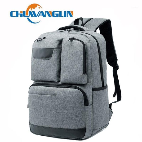 Sac à dos Chuwanglin School for Men Fashion Backpacks Sacs de voyage pour ordinateur portable de grande capacité masculine Mochila Mujer G71301