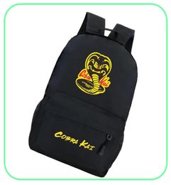 Backpack Cobra Kai Kids Backbag Prints Knapack School Tassen Tieners Laptop Tack Pack Rucksack voor tieners Girls Boys9449410