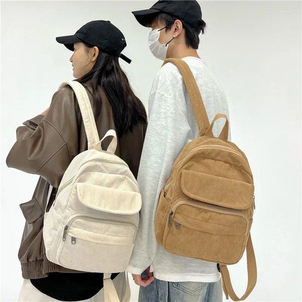 Mochila estilo universitario gran capacidad moda coreana estudiantes portátil escuela viaje mochilas mujeres Kawaii Mini