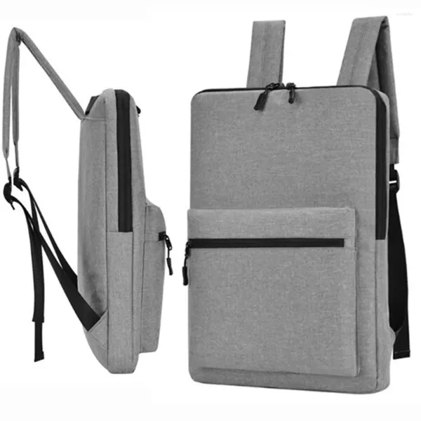 Computadora de mochila para la bolsa de trabajo de fondo impermeable para mujeres de uso múltiple 15.6 hombres 14 mochilas de laptop hombre ultra delgado