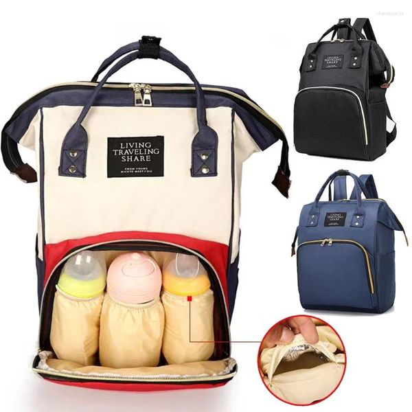 Sac à dos pratique multifonctionnel pour bébé, sac à couches imperméable pour garçons et filles, sac de voyage essentiel pour bébé