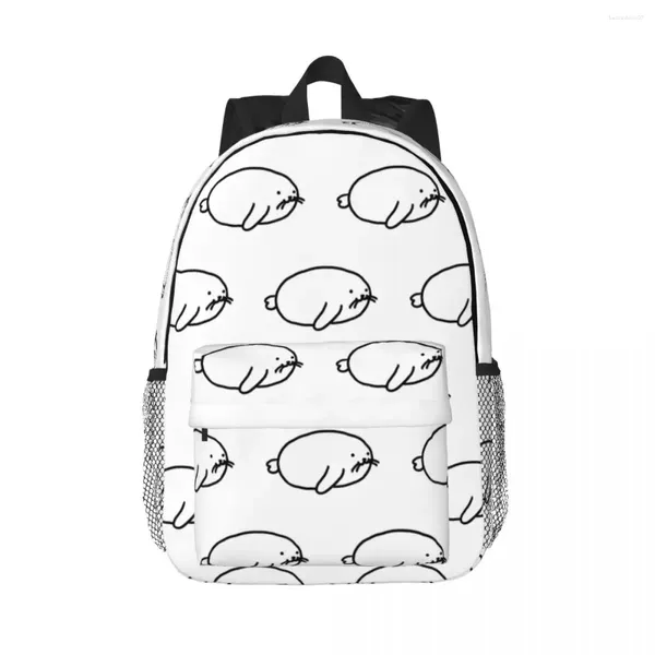 Mochila linda sello mochilas para adolescentes fashion fashion children bolsas escolares de laptop bolsas para el hombro
