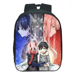 Sac à dos chéri dans le Franxx Knapsack Girl Toddler dessin animé bébé enfants Rucksack Mochila cadeau.Support Custom