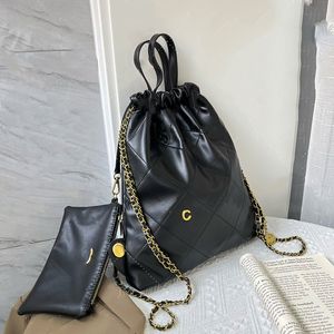 sac à dos designer sac à dos de luxe femmes sac sac à bandoulière coutures boucle d'or conception grande capacité style de mode sac avec petit sac à main très agréable