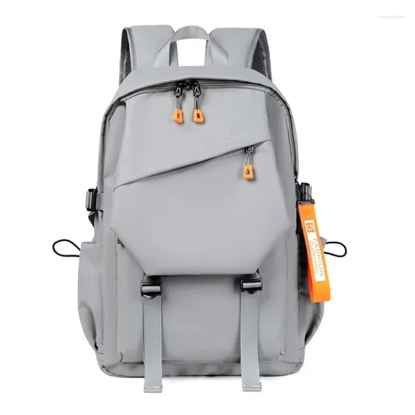 Backpack Designer Men's Imploud Water USB Quality s para hombres bolsas livianas tendencia comercial bolso escolar de laptop