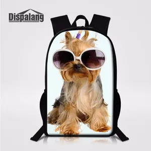 Rugzak Dispalang Origineel Design Pet Dog Prints Primary Studenten Backpacks kinderschool Boektas Vrouwen Travel Rucksack Mochila Infantil