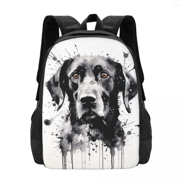 Mochila para perros tinta de tinta para acampar mochilas de niña