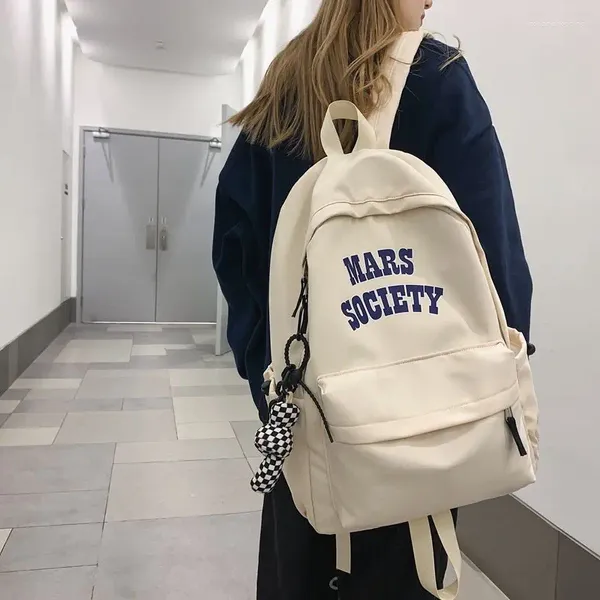Sac à dos sac à dos sac à école féminin femelles high élèves rétro grande capacité japonaise rue décontractée sac à dos