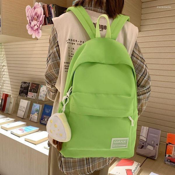 Sac à dos Drop School Bag Femme Ins Petit Frais Junior High Sacs à dos pour enfants Sacs de voyage