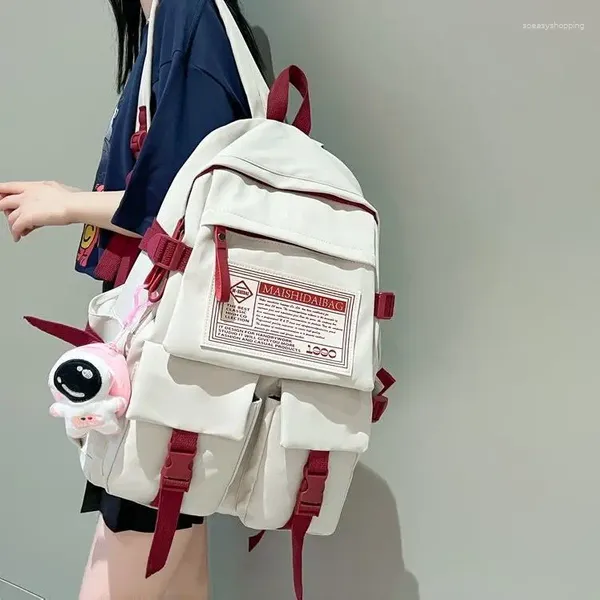 Sac à dos dropship sac à école féminine de grande capacité 2024 enfants hauts filles et garçons.