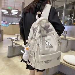 Sac à dos mode dessin animé étudiant schoolbag femmes mignonnes pour adolescentes garçons bookbag multi-poche de voyage sacs sacs d'ordinateur portable sacs