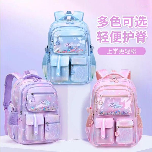 Sac à dos scolaire de mode sac à dos pour les adolescents filles enfants sac à école primaire de grande capacité kawaii pour enfants sac à dos