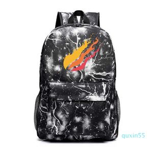 Mochila moda cielo estrellado mochila casual escuela primaria y secundaria estudiante mochila bolsa de computadora