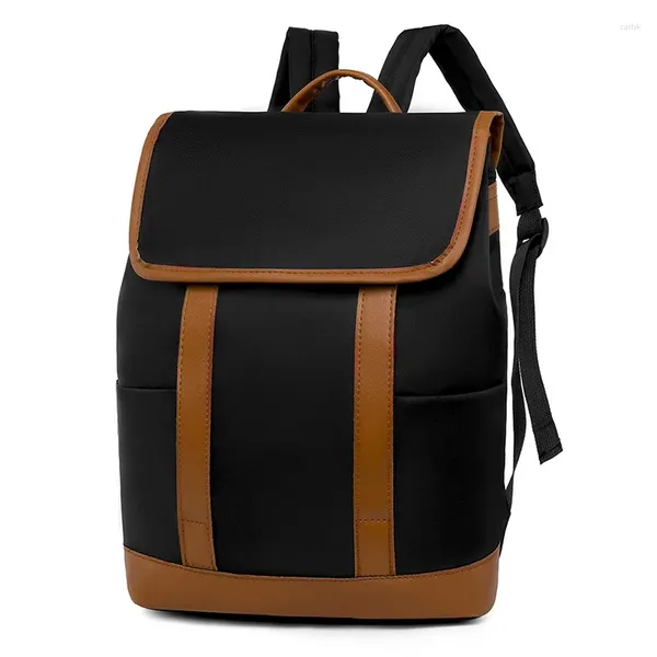 Sac à dos mode femmes noir imperméable étudiant fille voyage loisirs sac d'école dame nylon mignon livre femme ordinateur portable collège