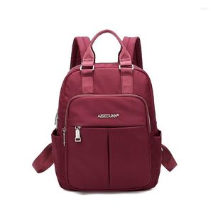 Backpack Fashion Women Business 13,3 inch Laptop Bag Oxford Ladies Casual Travel Rucksack Men Black Backbag