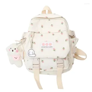 Mochila mochila mini escuelas mochilas para mujeres adolescentes lindos niñas niños libros de libros universitario