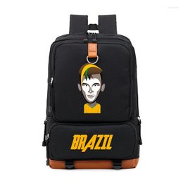 Rugzak Voetbal Team Studenten Rugzakken Cartoon Laptop Schooltassen Jongens Student Futebol Futbol Deporte Tas Mochila Escolar