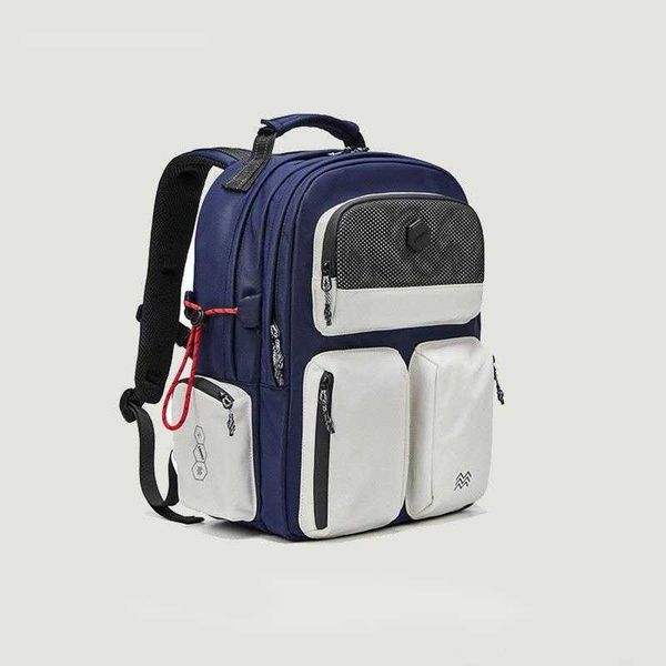 Mochila para hombre, bolsa para computadora de gran capacidad, diseño de nicho al aire libre, mochila de marca de moda para mujer, mochila informal y de moda 231115