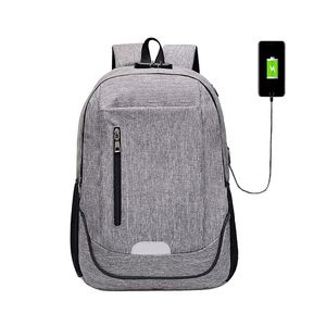 Sac à dos pour adolescents marque de mode Oxford sac concepteur USB charge externe sac à dos d'affaires antivol hommes pochette d'ordinateur sacs à dos