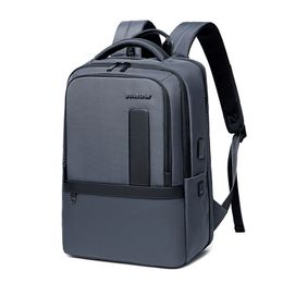 Mochila para viajar, mochilas para hombre, mochila para ordenador portátil expandible de negocios, mochila con puerto de carga USB