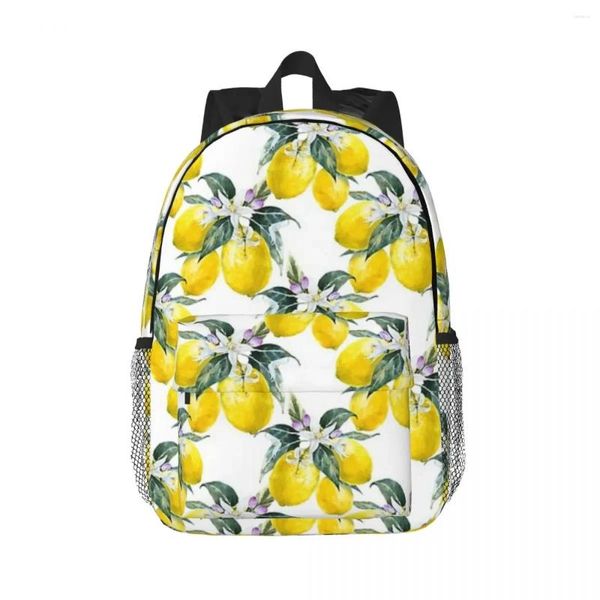 Sac à dos Design citron français (citron), sac à dos pour adolescents, cartable d'école pour étudiants, sac à dos de voyage, sac à bandoulière de grande capacité