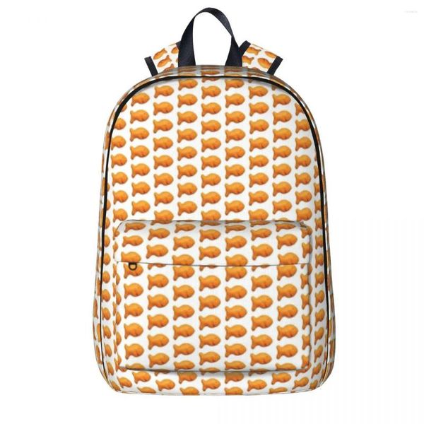 Sac à dos Goldfishfish cracker sac à dos de grande capacité pour scolarisation d'étudiant pour ordinateur portable Rucksack Rucksack Fashion Travel School