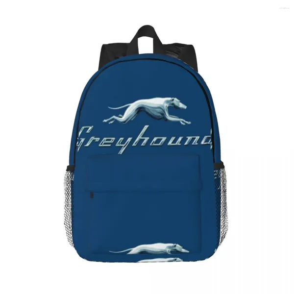 Mochila Greyhound Blue Bus mochila para niñas de niñas de niñas Bolsas de libros para niños bolsos escolar