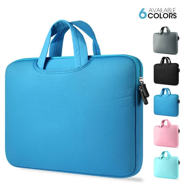 Sac à main sac à main sac à main sac à main 11 12 15 15,6 pouces pour Xiaomi MacBook Air Pro 13 Sleeve 14 couverture de case ordinateur ordinateur portable Accessoires PC Femmes