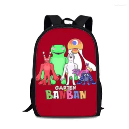 Backpack Harajuku Notebook Studenten School Tassen Garten van Banban 3D Print Oxford Waterdichte jongens Girls Laptop -rugzakken