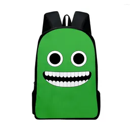 Sac à dos harajuku notebook étudiants sacs scolaires garten de banban 3d imprimer oxford imperméable garçons girls backpacks