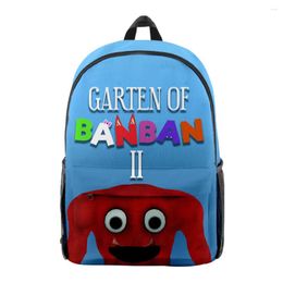 Rugzak Harajuku Nieuwheid Trendy Cool Garten van Banban Student Notebook Backpacks 3D Gedrukte Oxford Waterdichte jongens/meisjes Reistassen
