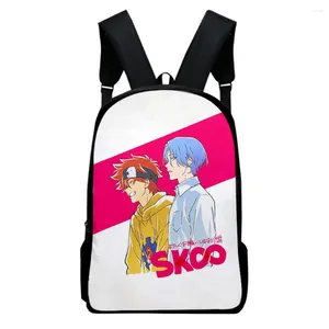 Sac à dos harajuku sk8 The Infinity Student School Bags Notebook Backpacks 3D Imprimé Oxford Emperproof Boys / Girls Trendy Voyage