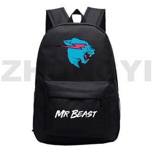 Rucksack Heißer Verkauf Mr Beast Rucksack Anime Laptop Rucksack Schulranzen Cartoon Rucksäcke für Teenager Mädchen Mr Beast Reise Bücher Taschen j230517