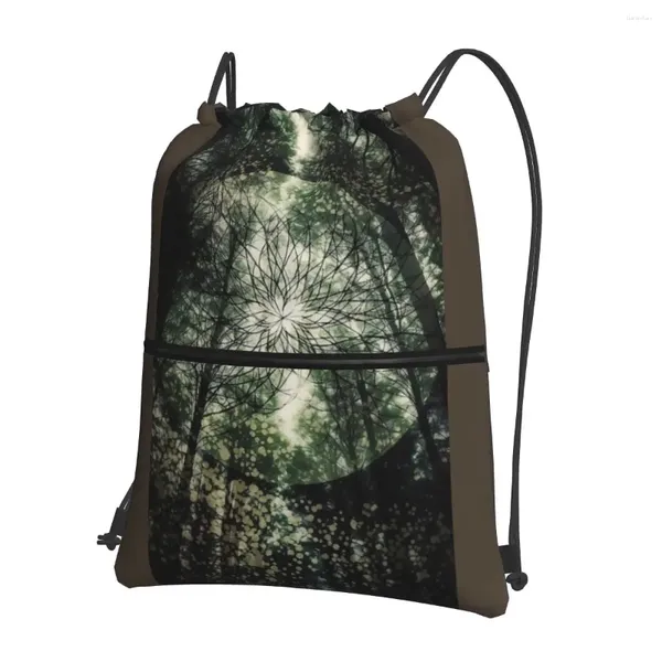 Mochila I Dreamed About A Forest (II) Mochilas portátiles Bolsa con cordón Paquete Bolsas de almacenamiento de bolsillo para viajes Deporte Hombre Mujer