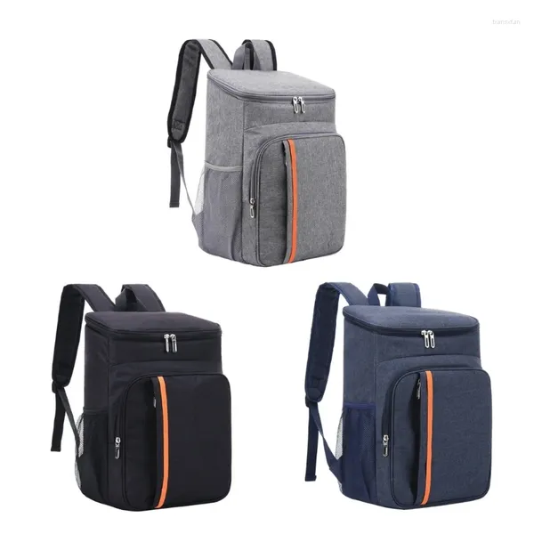 Mochila con aislamiento para el almuerzo para mujeres y hombres, viaje, senderismo, playa, gran capacidad, Picnic, mochila, congelador frío, contenedor