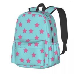 Sac à dos joestar rose stars féminins hommes jojos aventures bizzare imprimé sacs sacs de lycée mignons sacs de voyage