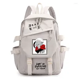 Sac à dos Jujutsu Kaisen Teenarges Cartable Bookbag Sacs pour ordinateur portable Itadori Yuji Cosplay Hommes Femmes Mode Voyage en plein air Mochila