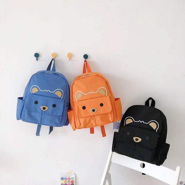 Mochila Kindergarten Educación temprana para padres e-Schoolbag dibujos animados lindos hombros para niños y niñas bebés backpack