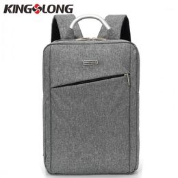 Rugzak Kingslong Men 15,6 inch Laptop Business Male Mochila Metal Handle Travel School Bag KLB1388-31
