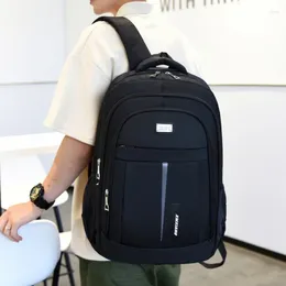 Mochila estilo coreano moda personalizada tela Oxford gran capacidad portátil bolsa pareja estudiante viaje